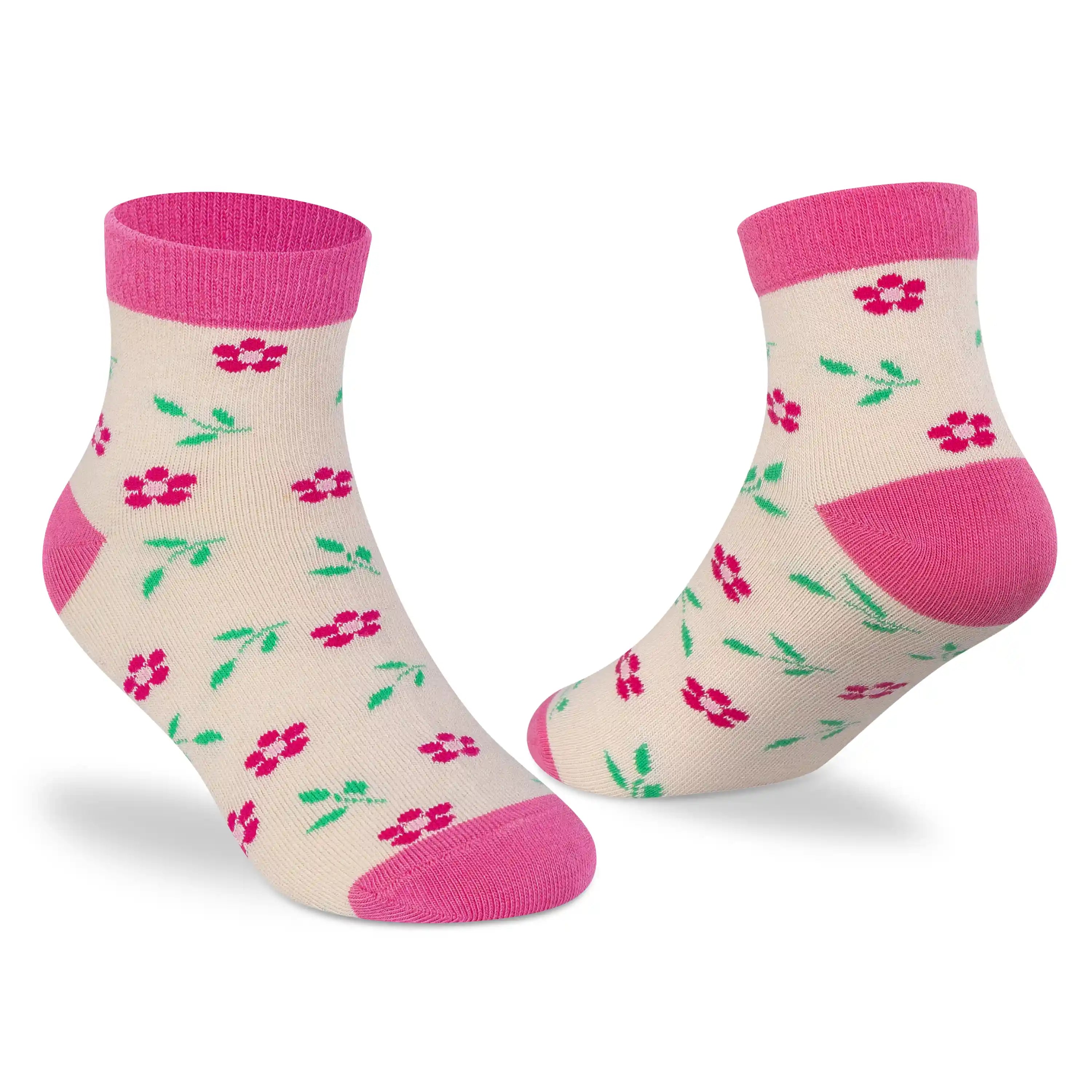 Casual Ankle Socks - Girls (Pack of 3)