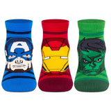 Marvel Avengers Ankle Socks - Boys (Pack of 3) Supersox