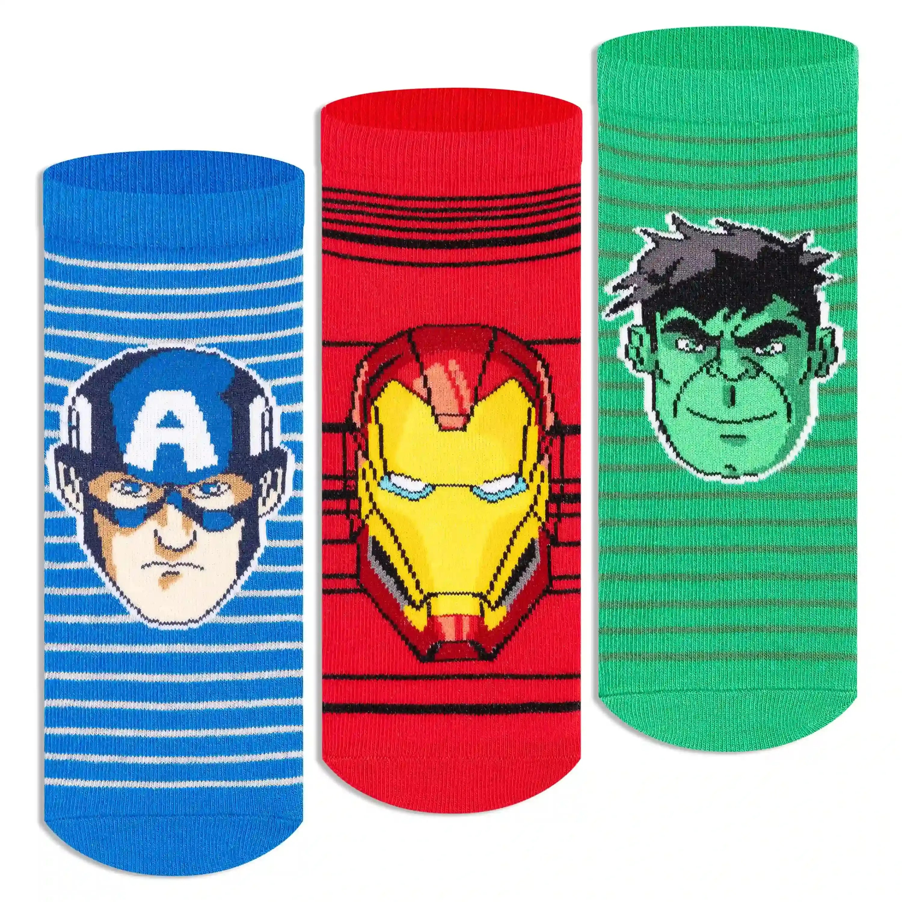 Marvel Avengers Ankle Socks - Boys (Pack of 3) Supersox