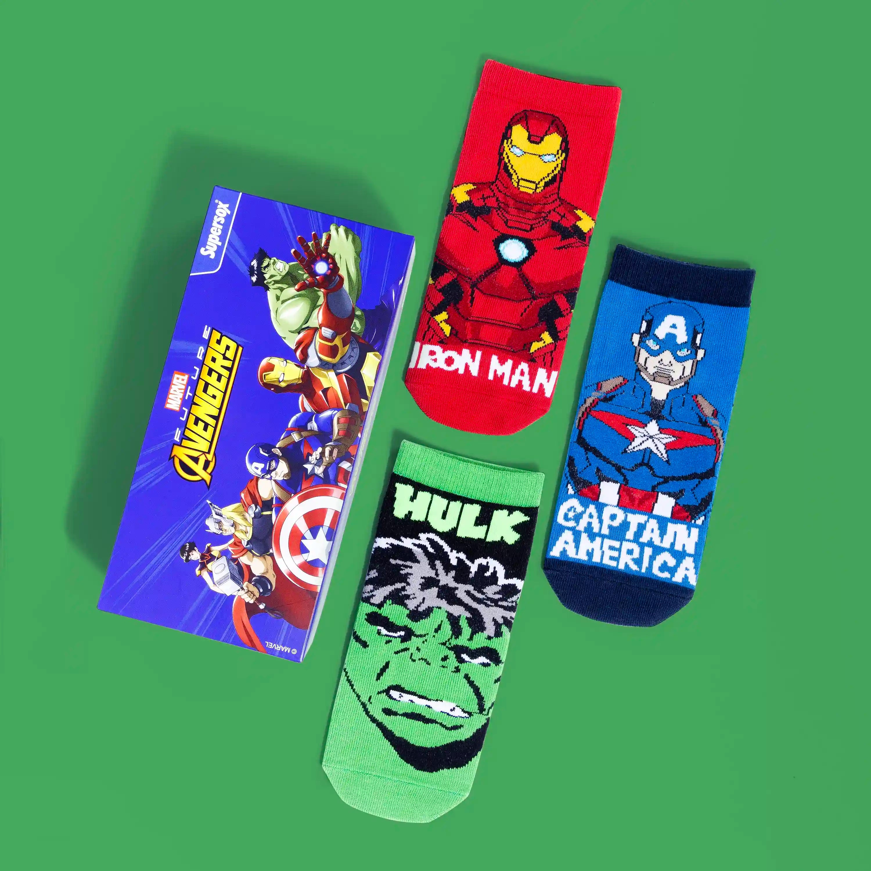 Marvel Avengers Ankle Socks - Boys (Pack of 3)