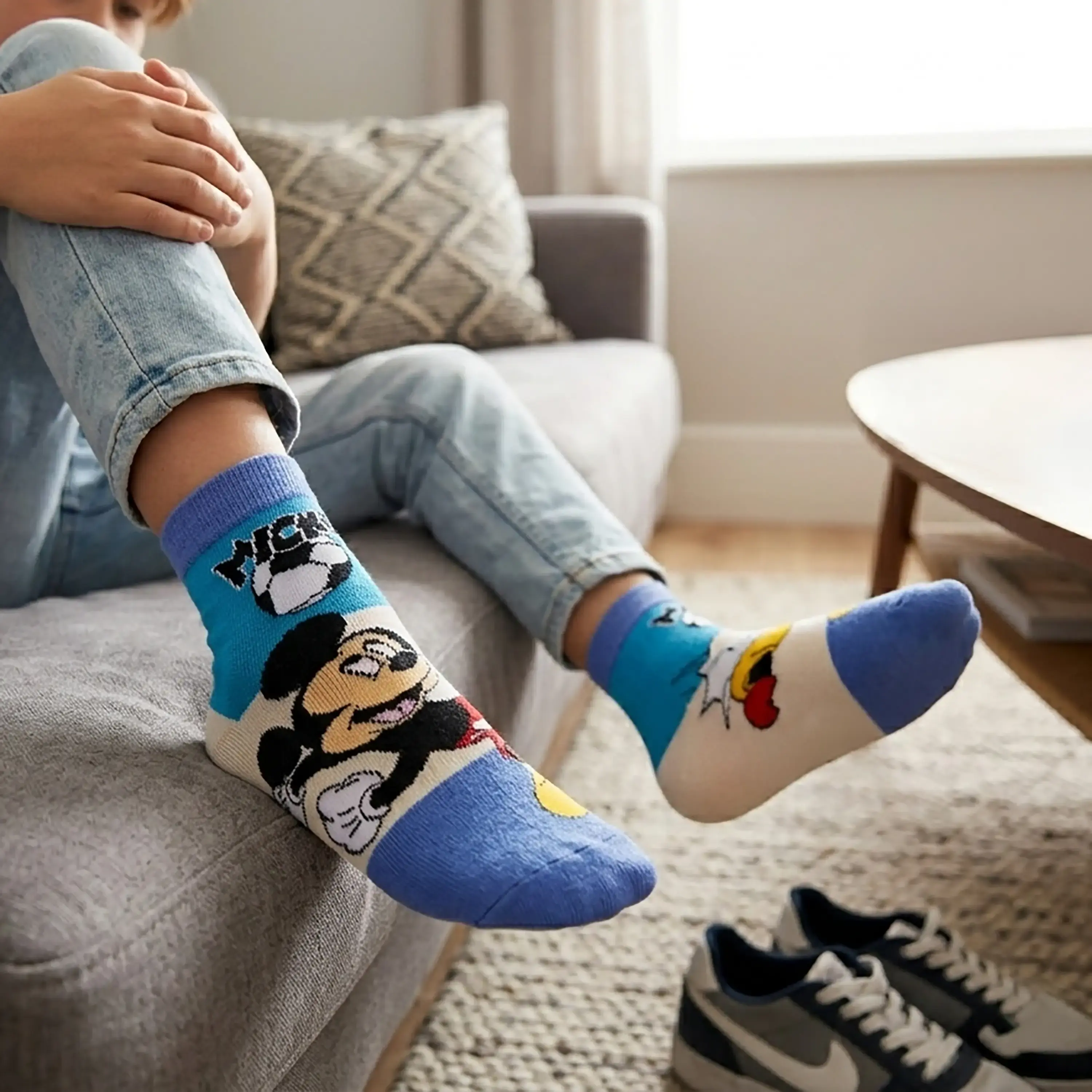 Disney Mickey & Friends Ankle Socks - Boys (Pack of 3) Supersox