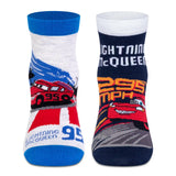 Supersox Cars Ankle Socks - Boys (Pack of 2)