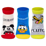 Disney Mickey & Friends Ankle Socks - Boys (Pack of 3) Supersox