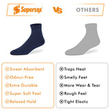 Basic Ankle Socks for Men (Pack of 3)