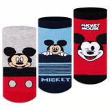 Disney Mickey & Friends Ankle Socks - Boys (Pack of 3) Supersox
