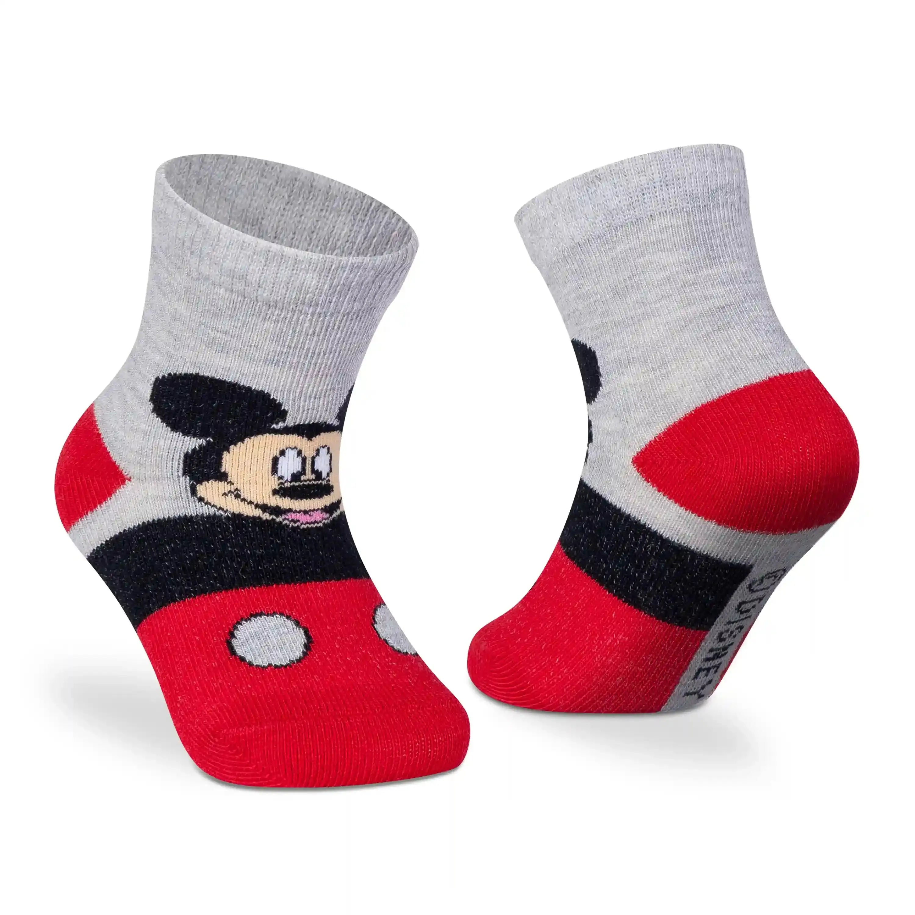 Disney Mickey & Friends Ankle Socks - Boys (Pack of 3) Supersox