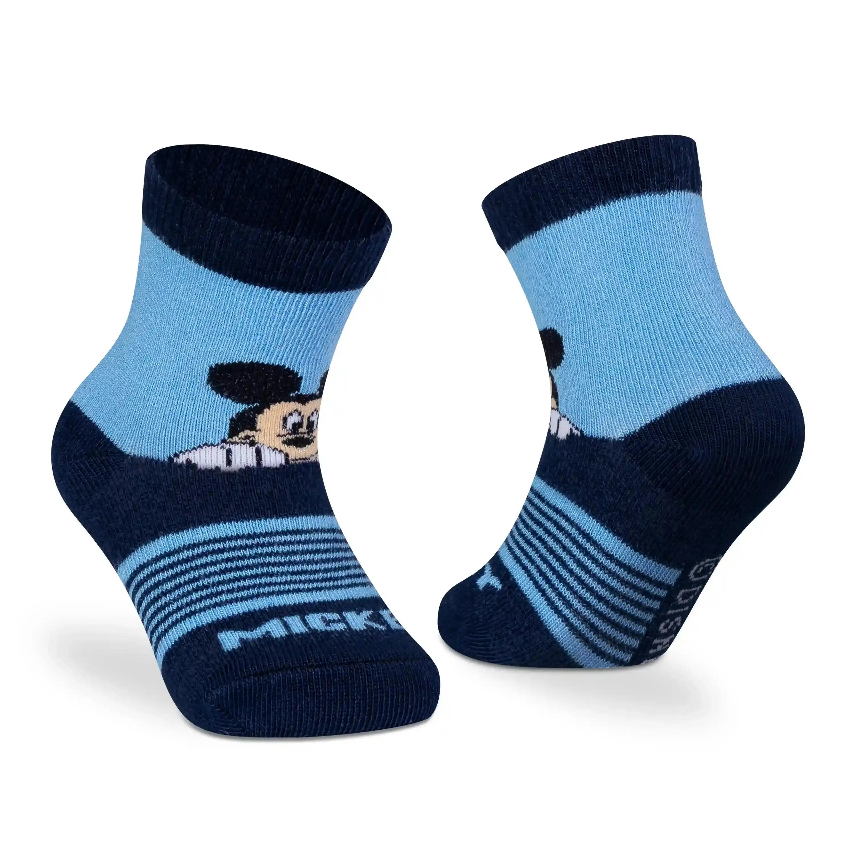Disney Mickey & Friends Ankle Socks - Boys (Pack of 3) Supersox