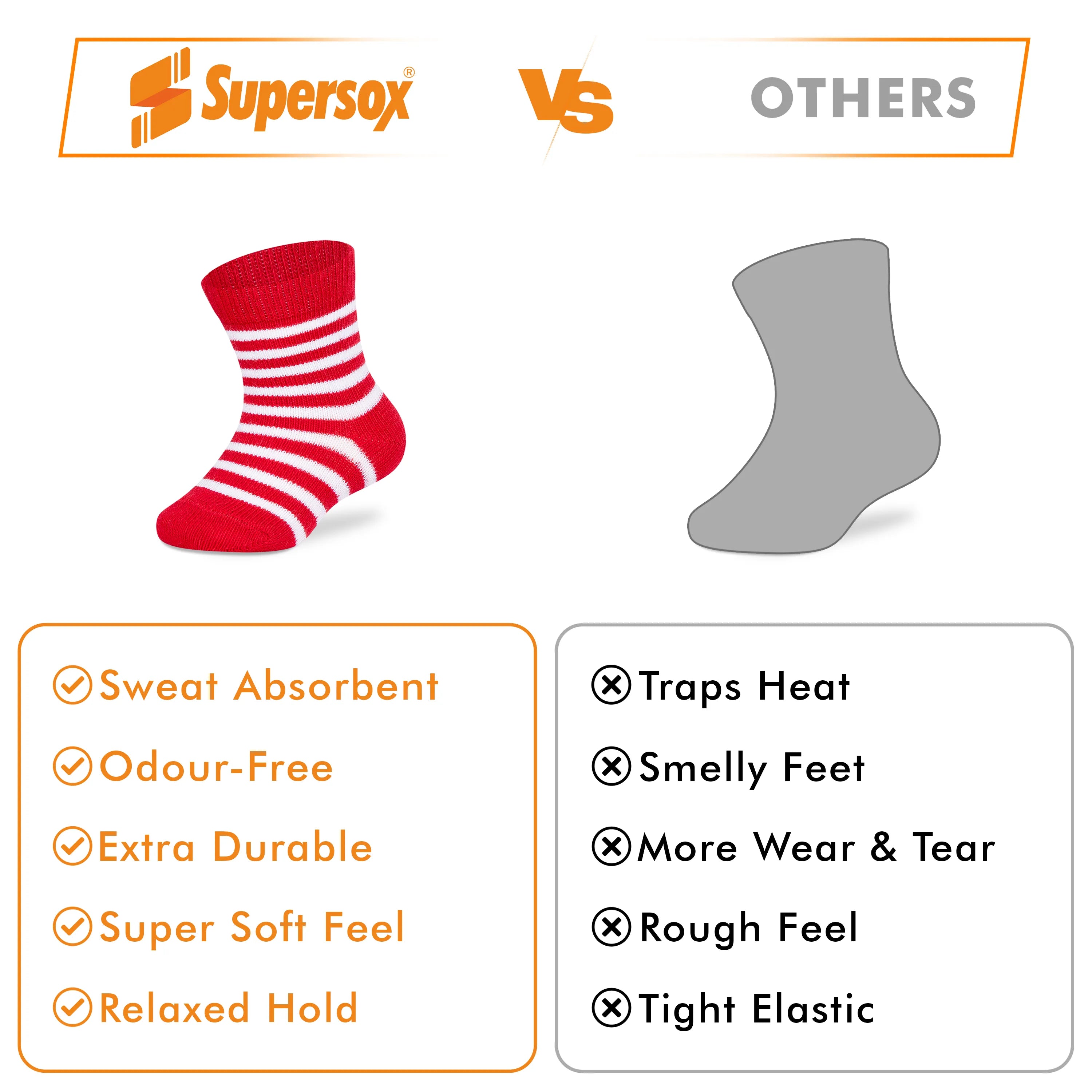 Tiny Tots Ankle Socks - Infants (Pack of 6)