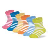 Tiny Tots Ankle Socks - Infants (Pack of 6) Supersox