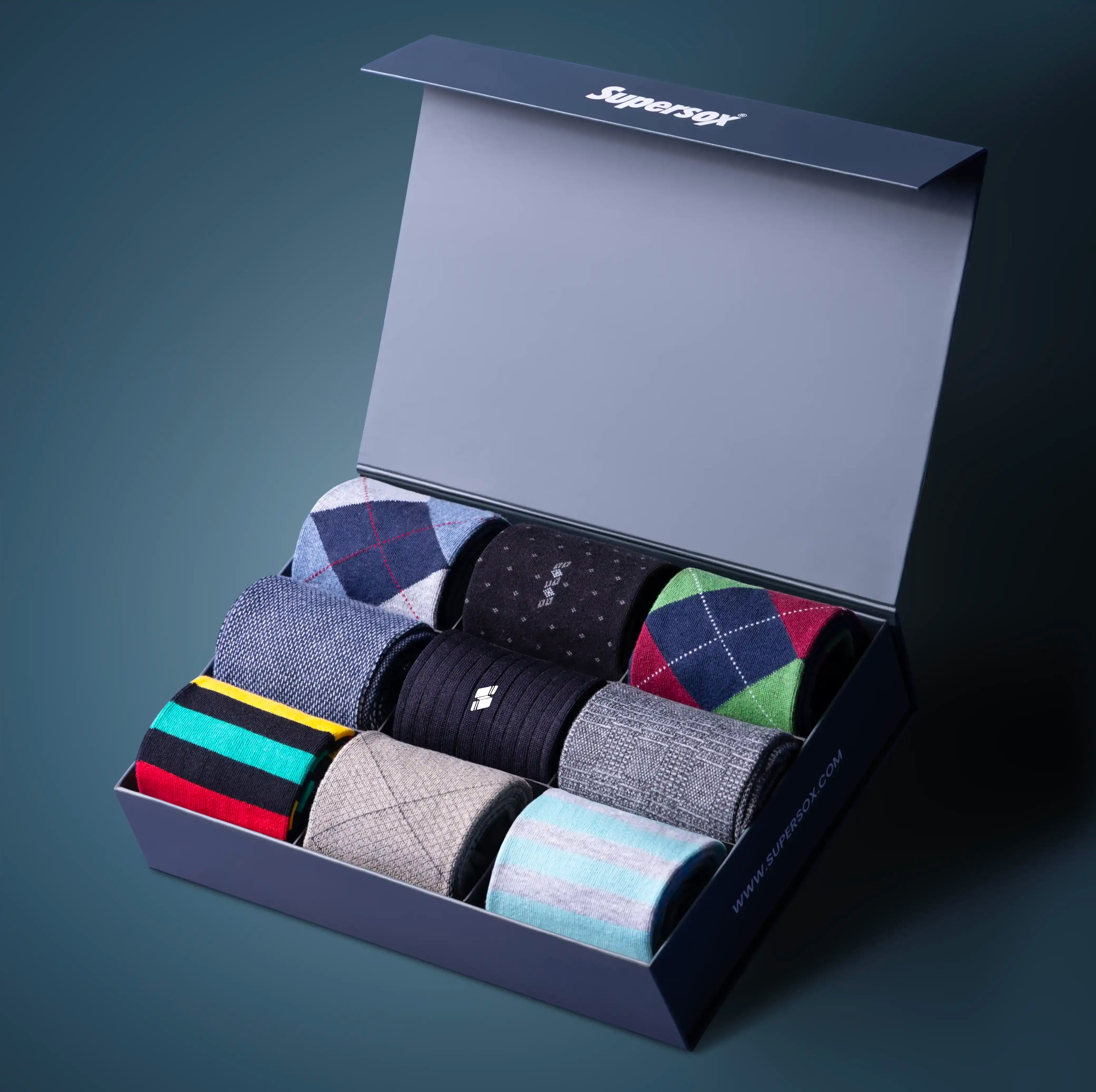 Supersox Essentials Gift Box - Men (Pack of 9)