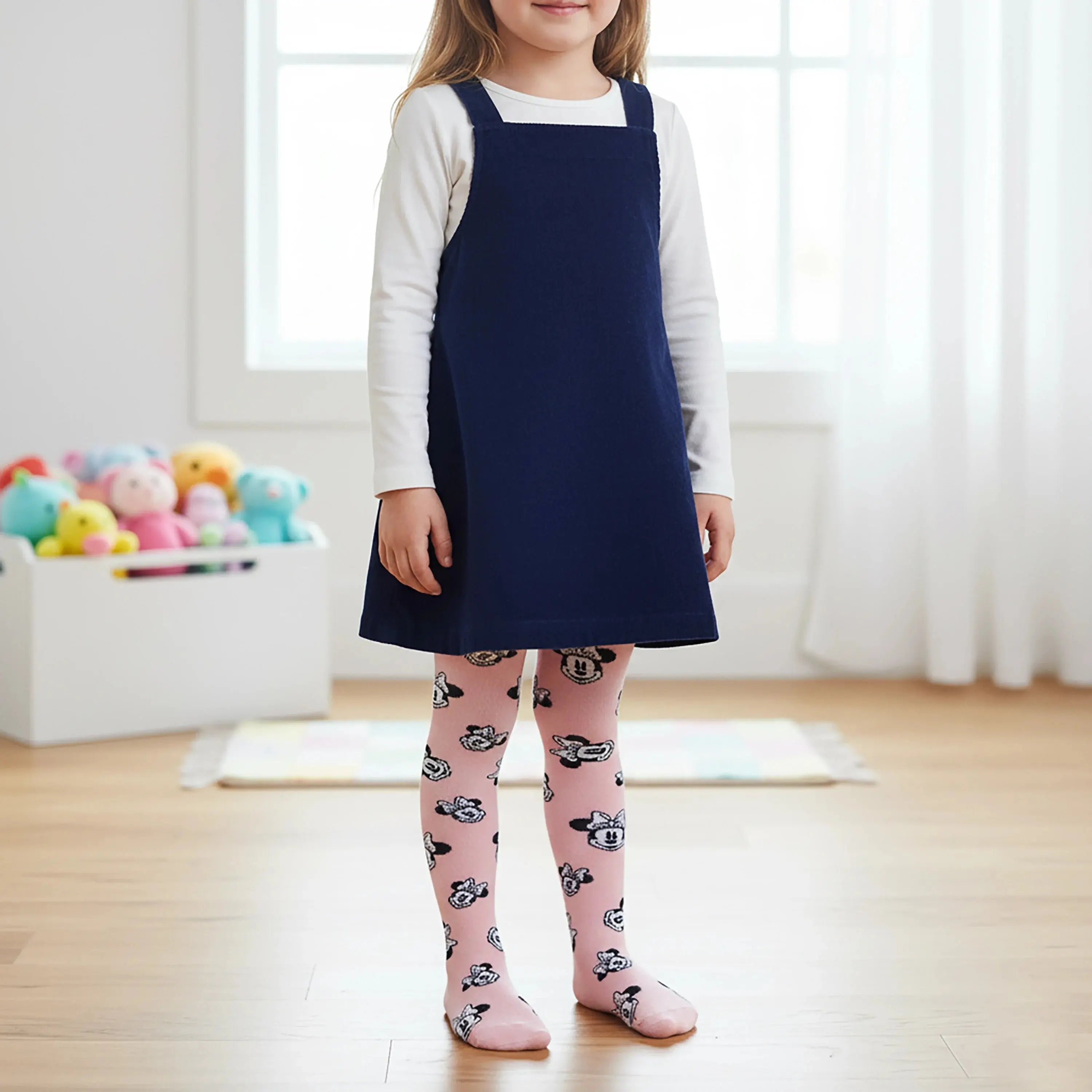 Disney Minnie Mouse tights for kids Supersox