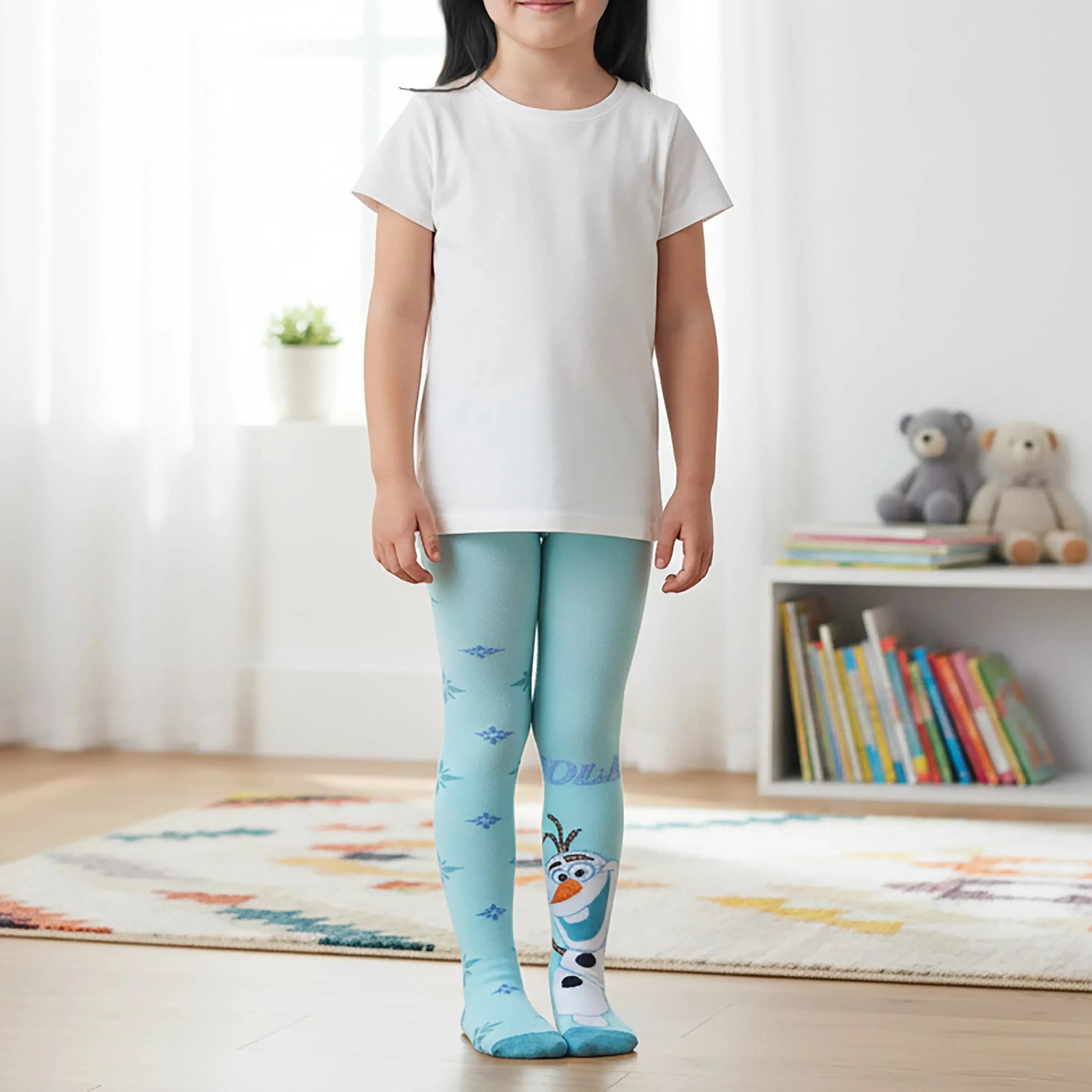 Disney Olaf tights for kids Supersox