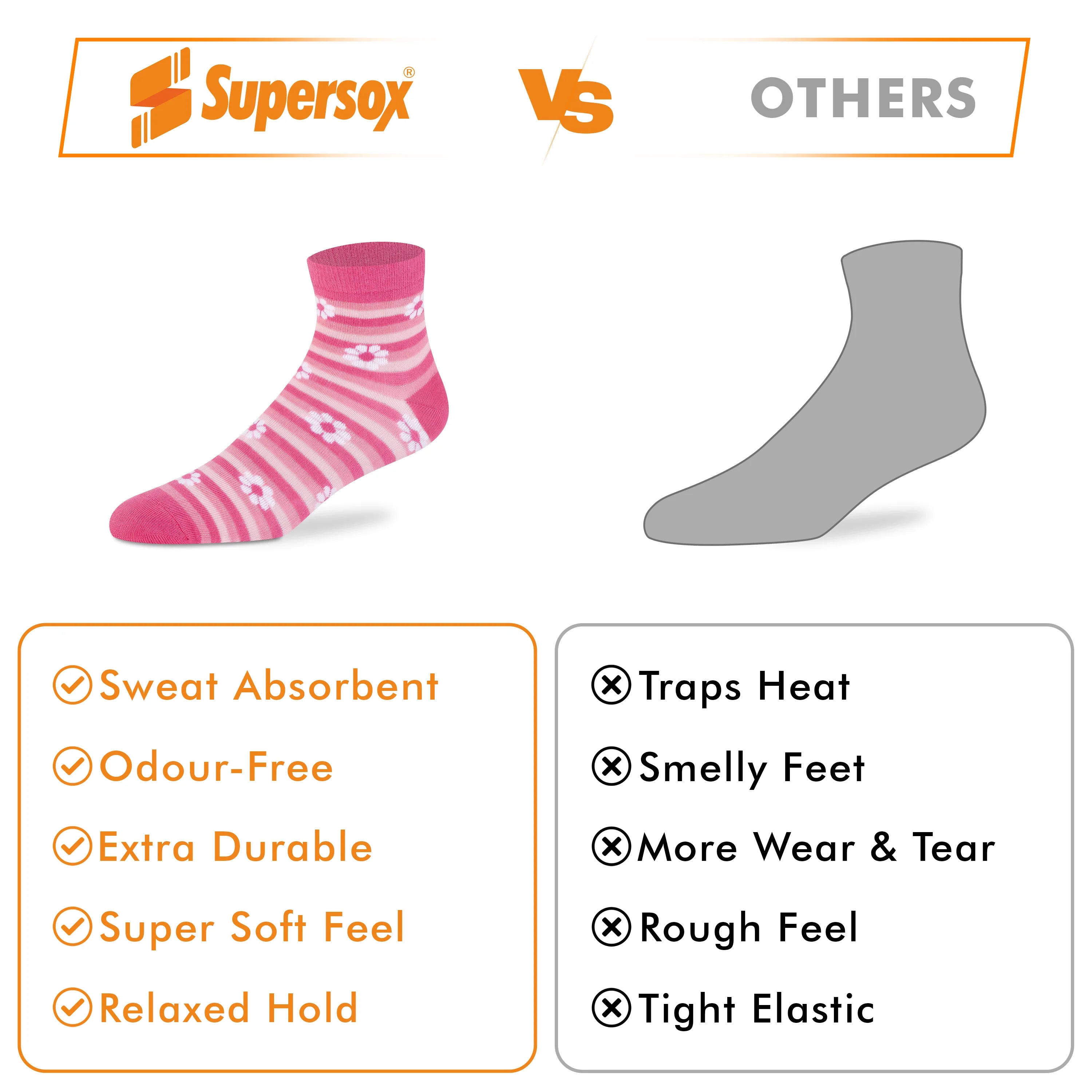 Fusion Vibe Pink Box Socks – Women (Pack of 9)