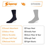 Socks That Never Take a Day Off – 7 Days Style Box Edition (Pack of 9) Supersox