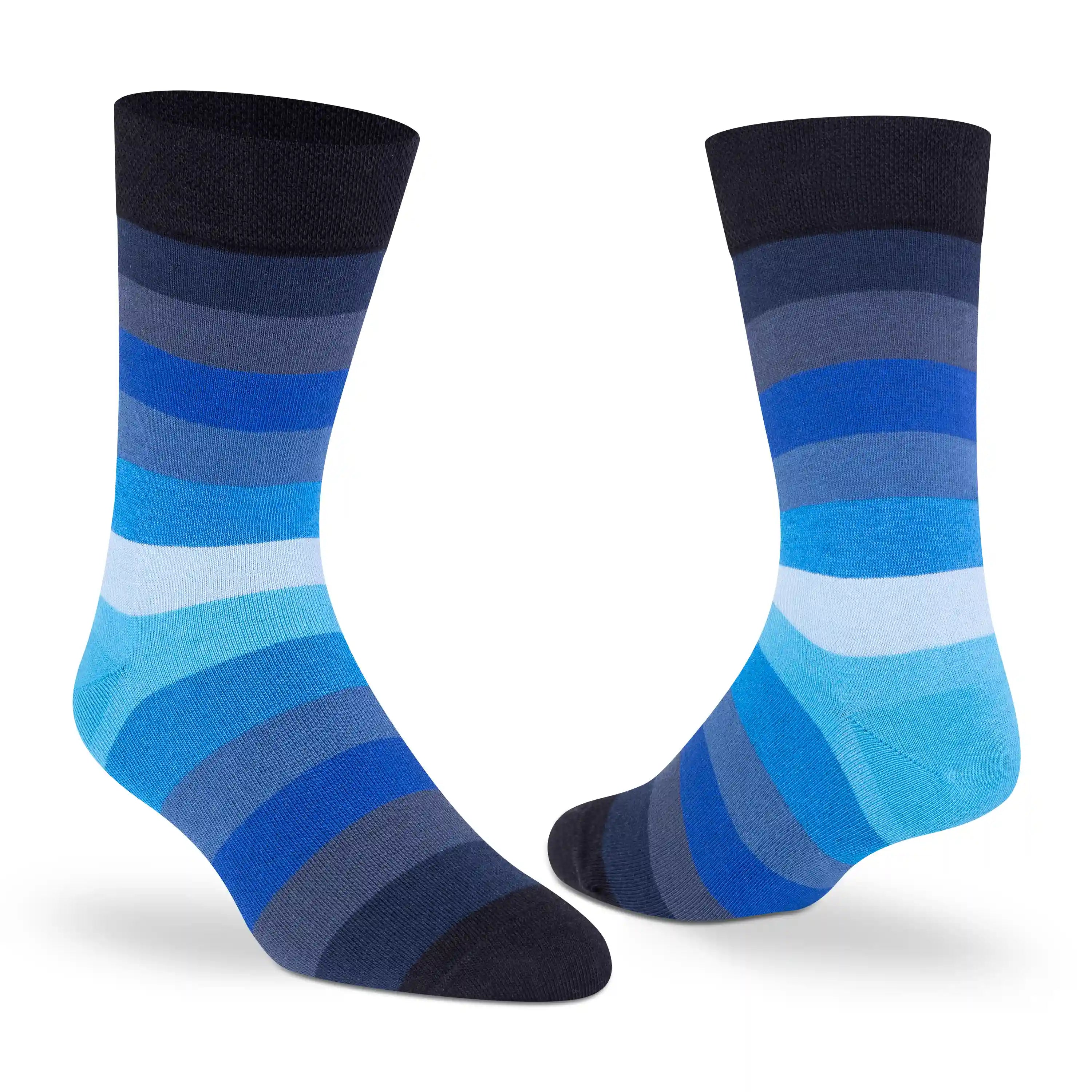 Classic Stripe Socks Gift Box – Men (Pack of 9)