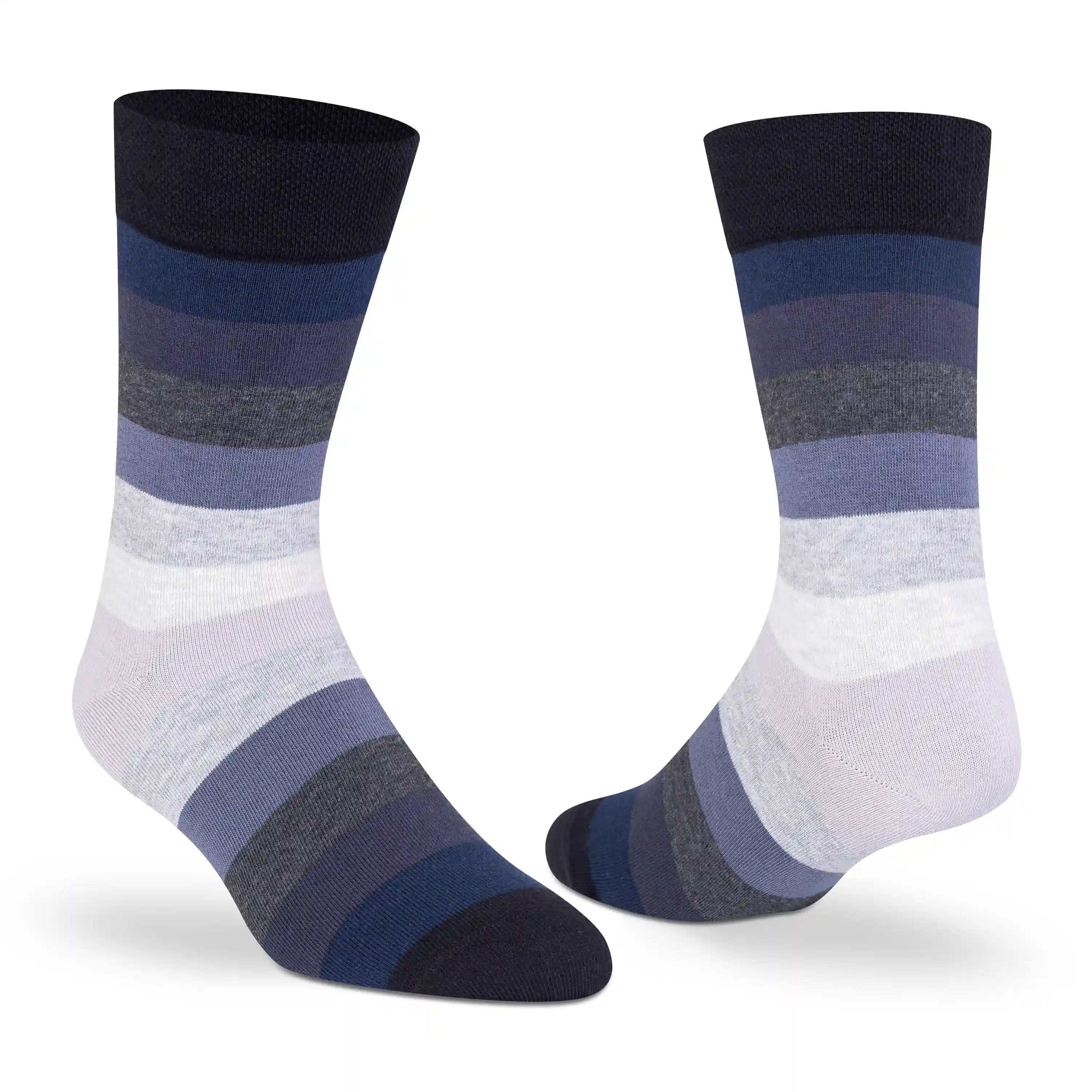 Classic Stripe Socks Gift Box – Men (Pack of 9)