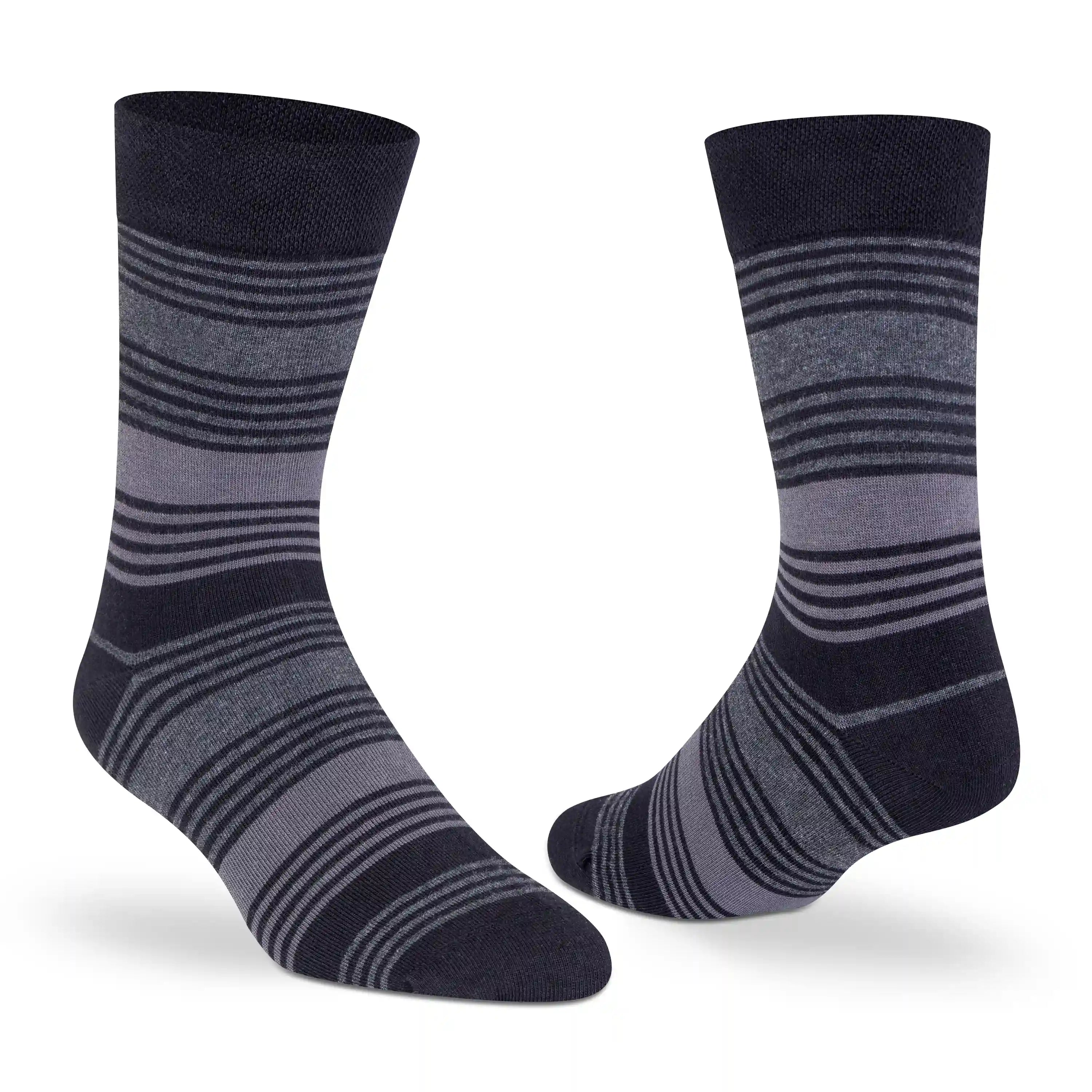 Classic Stripe Socks Gift Box – Men (Pack of 9)