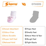Star Booties Socks - Babies (0–6 Months) (Pack of 1)