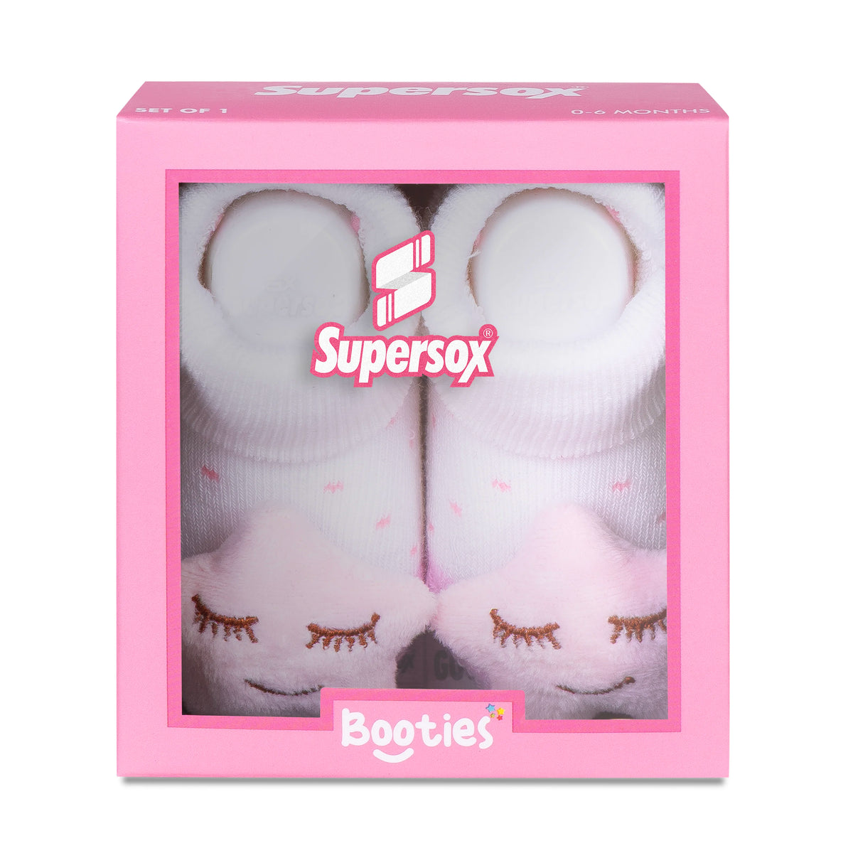 Supersox Star Booties Socks - Babies (0–6 Months) (Pack of 1)