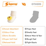 Duck Booties Socks - Babies (0–6 Months) (Pack of 1)
