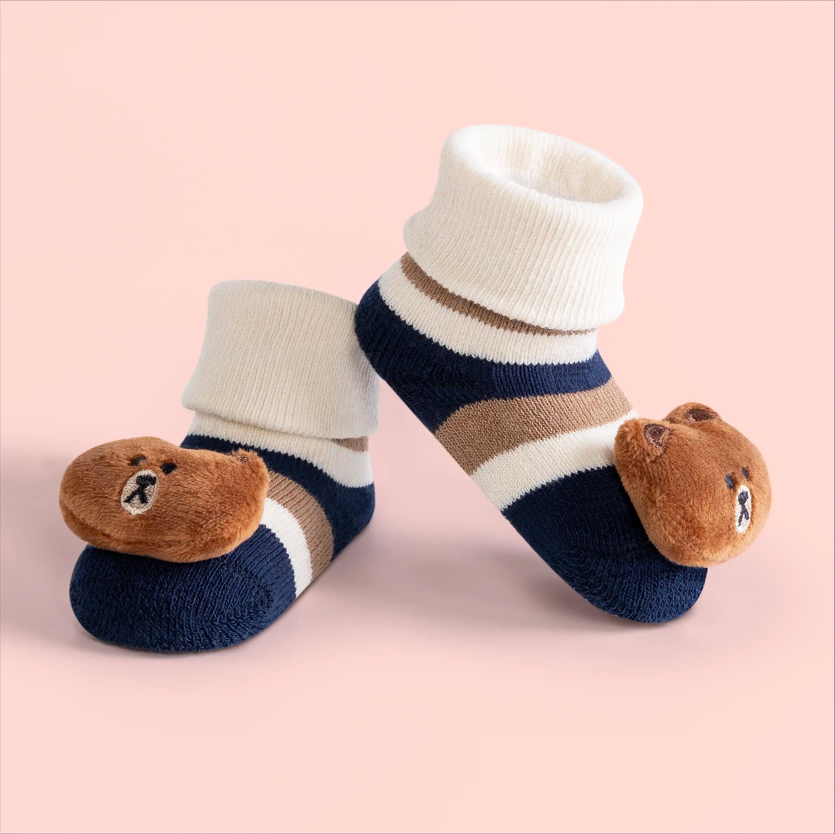  Booties Socks - Babies (0–6 Months)