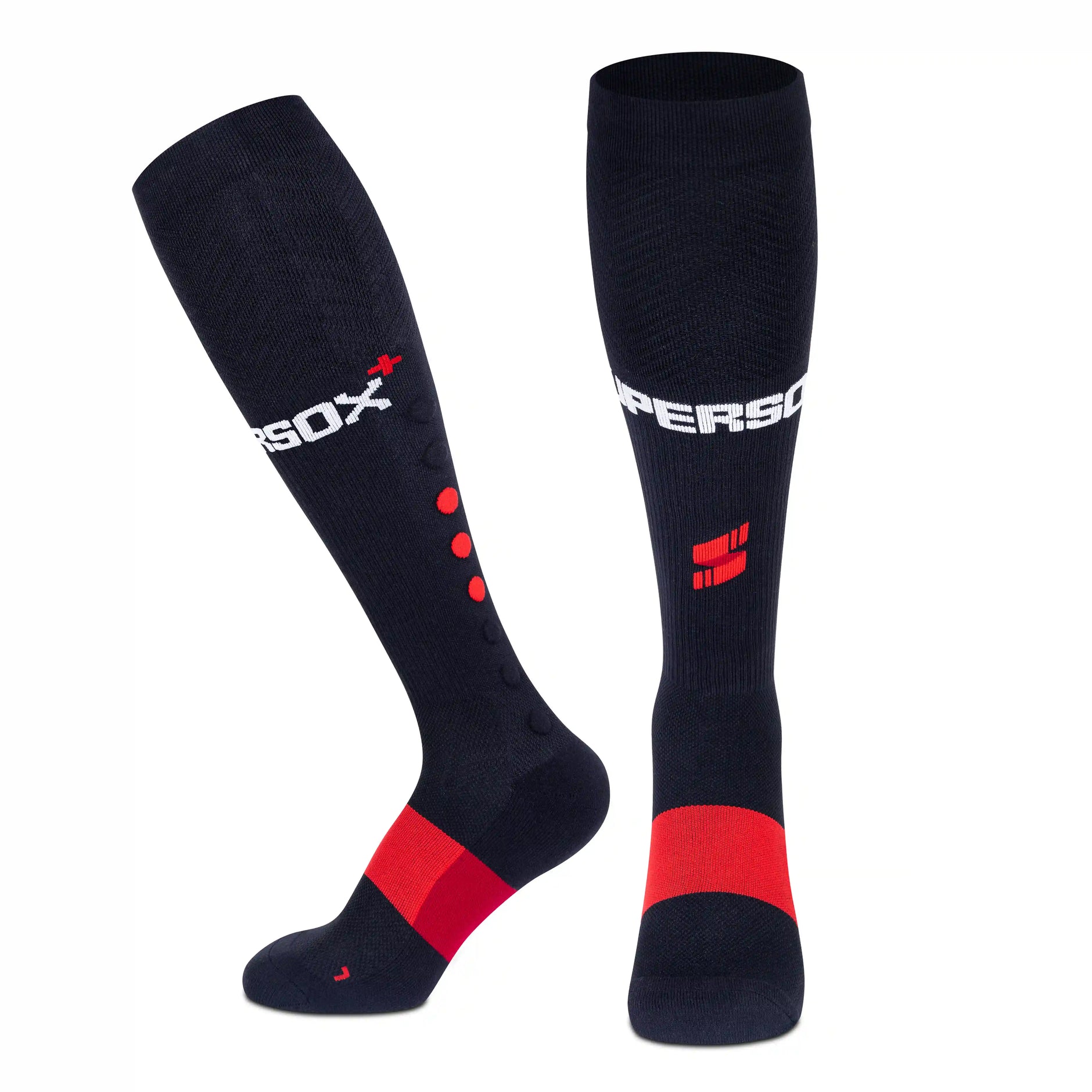 WackySox Midnight 3 Pairs Saver Pack Knee Length Sports Socks