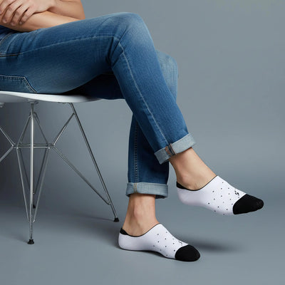 Casual No-Show Socks - Men (Pack of 1) — White
