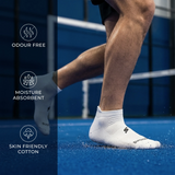 Ankle Length Performance Sports Socks with Breathable Mesh - Men (Pack of 6) Supersox
