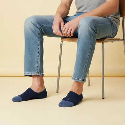 Casual No-Show Socks - Men (Pack of 1) — Navy
