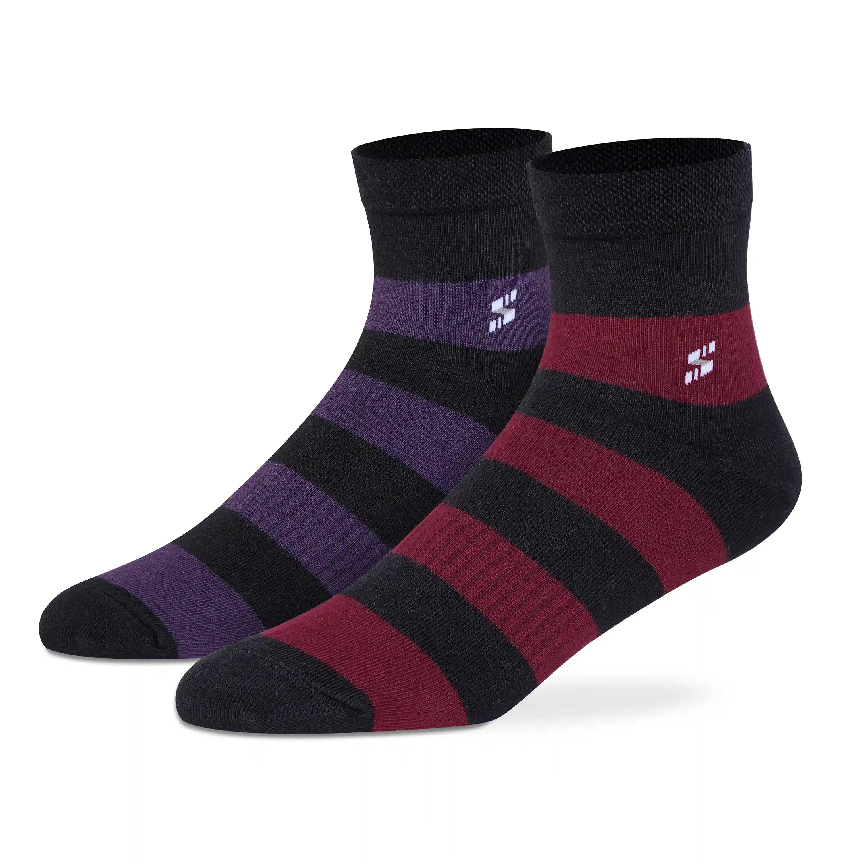 Casual Ankle Socks for Men (Pack of 2)