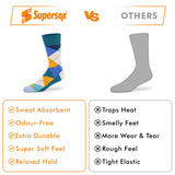 Funky Crew Socks - Unisex (Pack of 3)