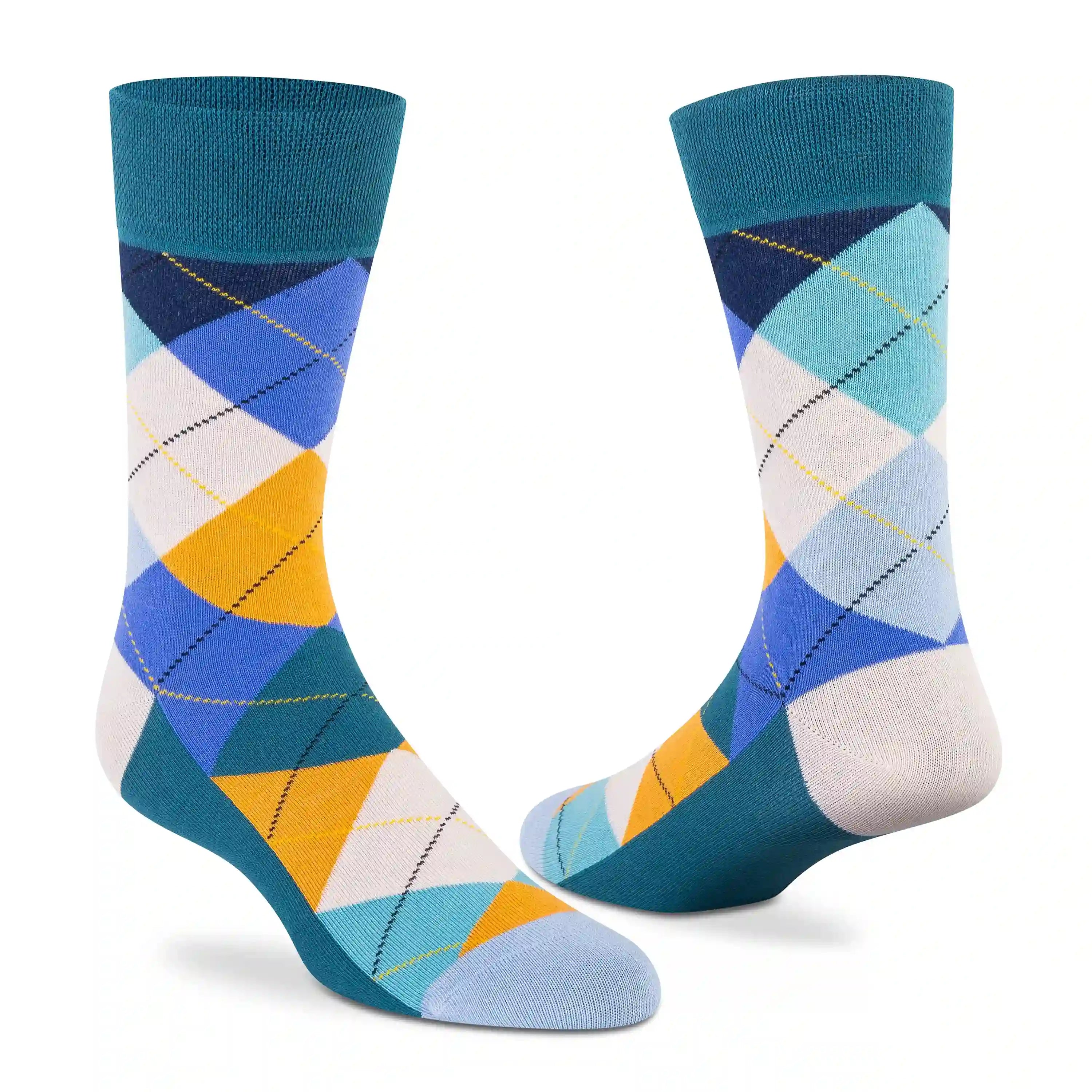 Funky Crew Socks (Unisex) - Pack of 3