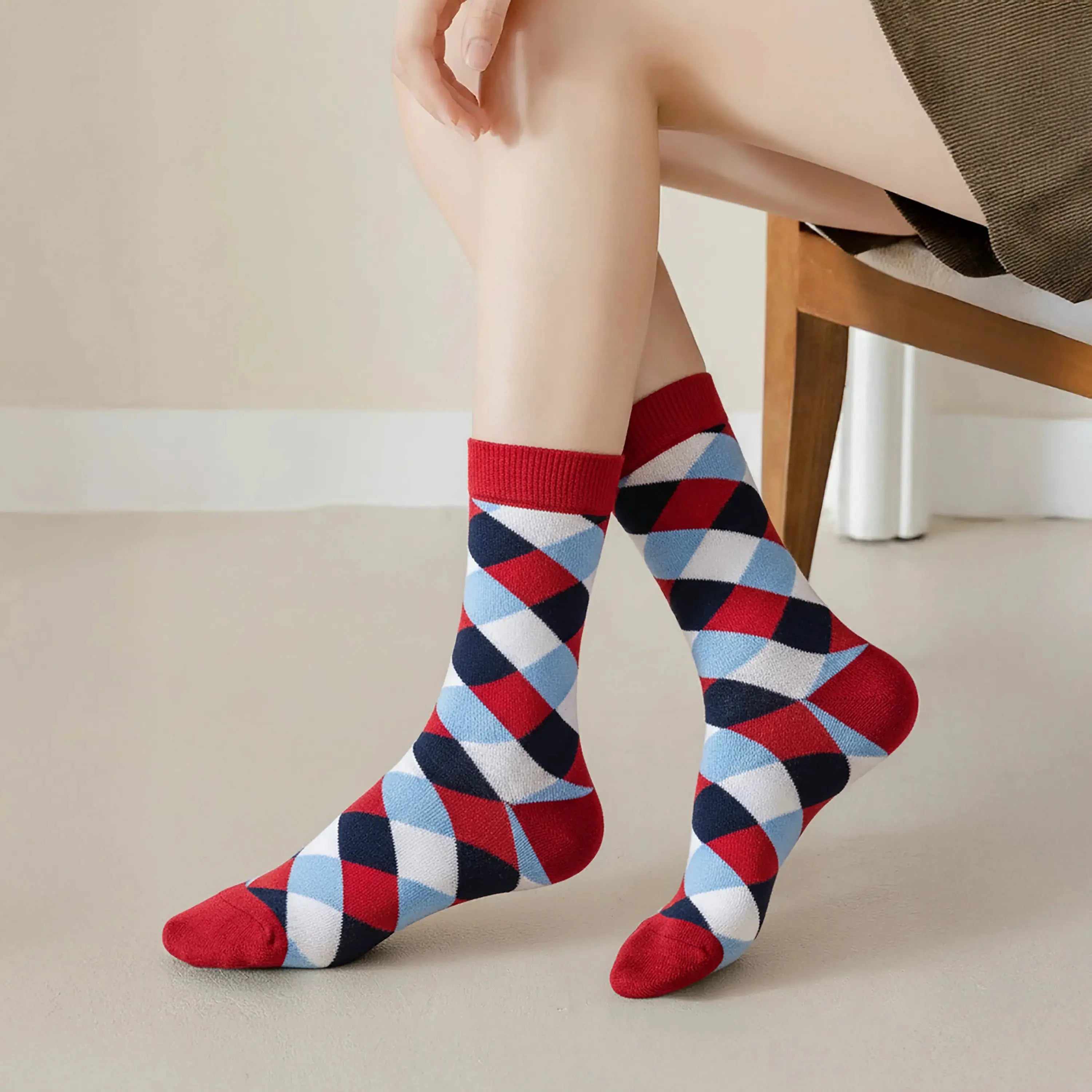 Funky Crew Socks - Unisex (Pack of 3) Supersox