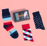 Funky Crew Socks - Unisex (Pack of 3)