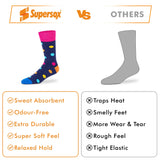 Funky Crew Socks - Unisex (Pack of 3)