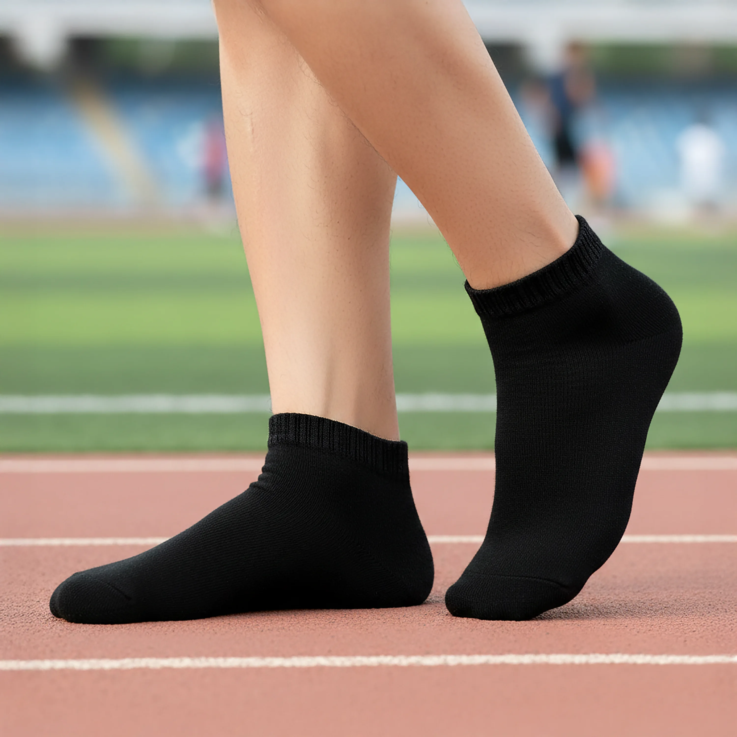 Black - White - Light Grey Melange