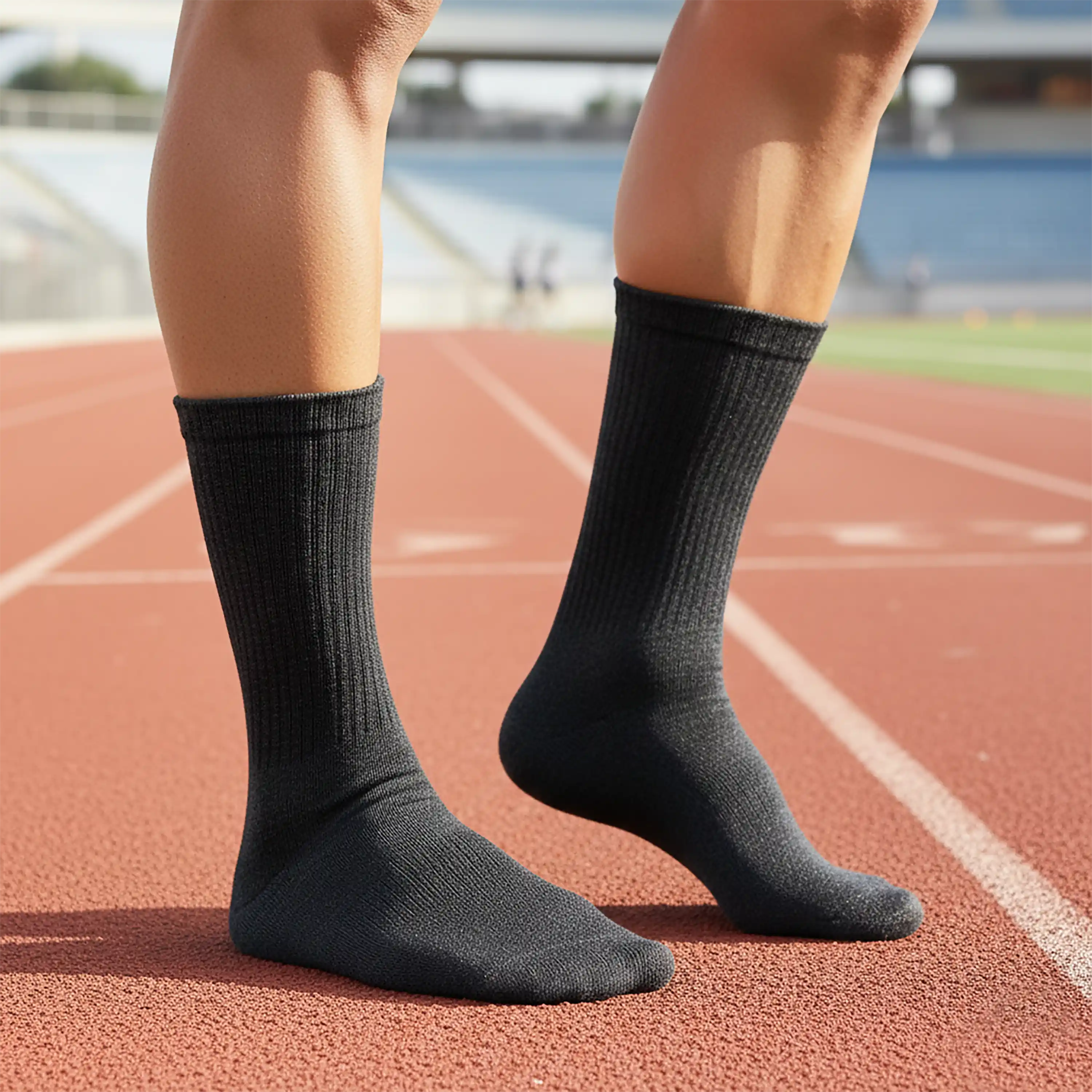 Black - White - Light Grey Melange