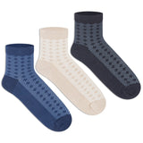 Casual Ankle Socks for Men (Pack of 3)