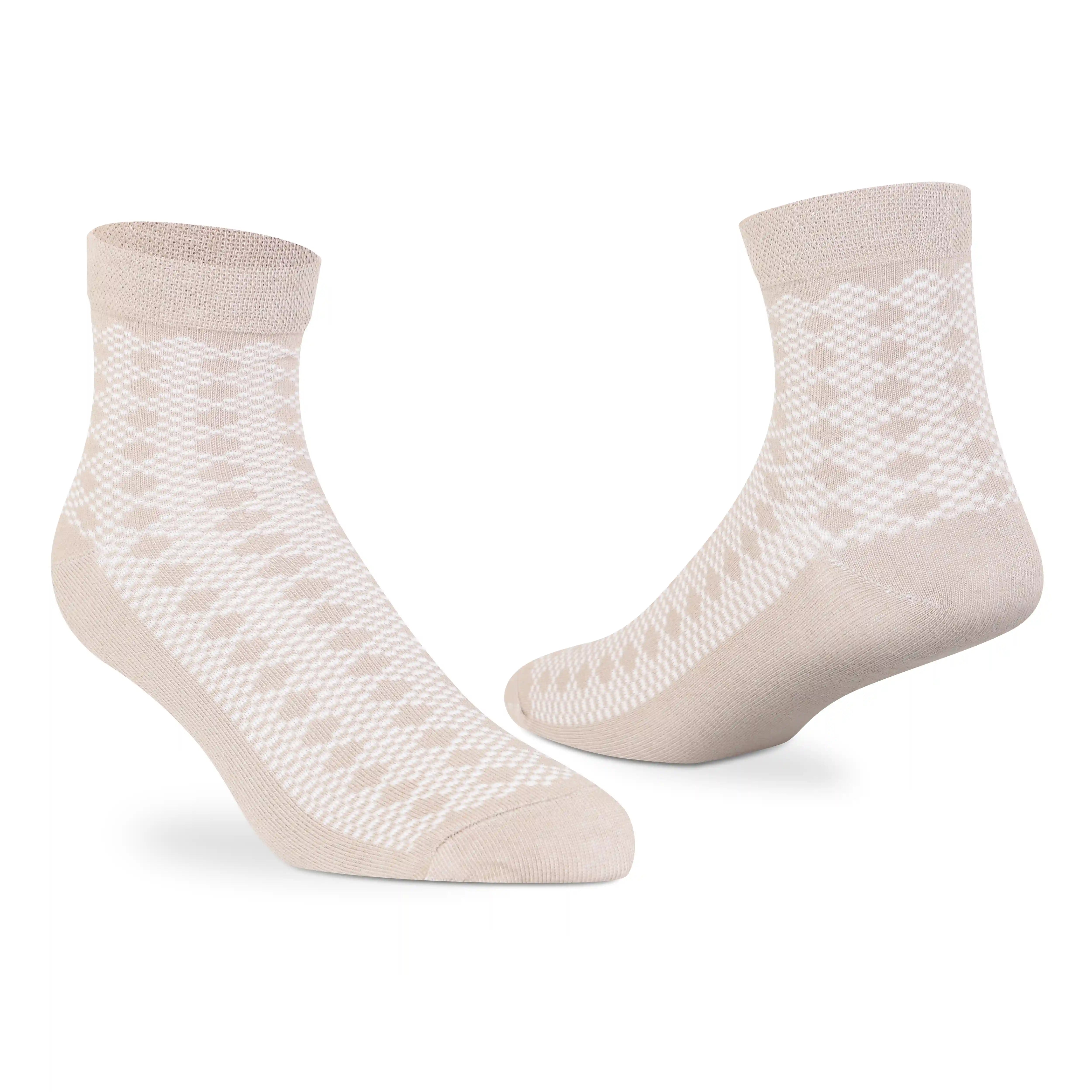 Casual Ankle Socks for Men (Pack of 3)