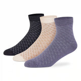 Casual Ankle Socks for Men (Pack of 3)