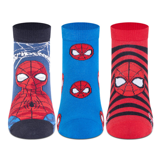 Marvel Spiderman Low-Cut Socks - Men (Pack of 3)