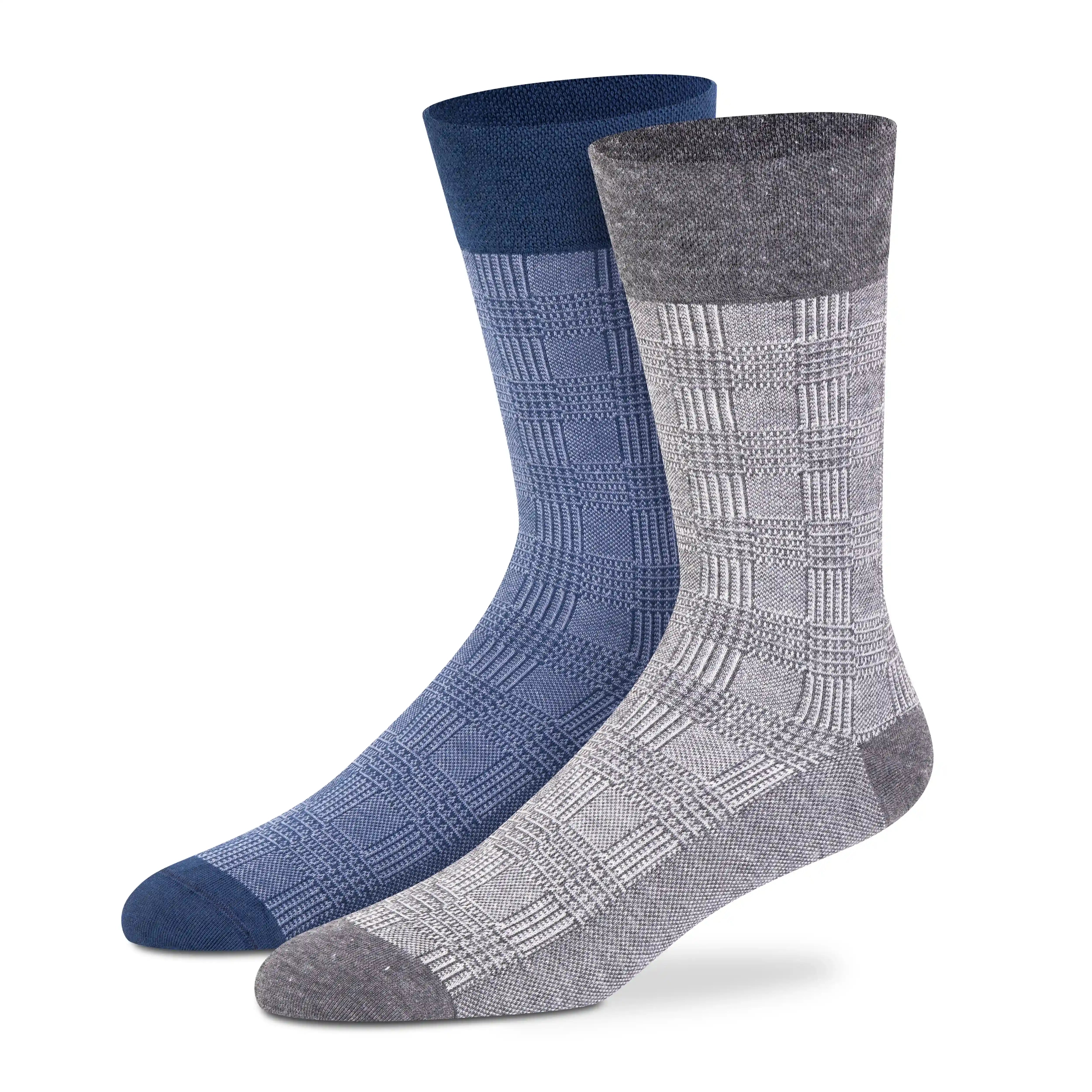 Casual Crew Socks for Men (Pack of 2)