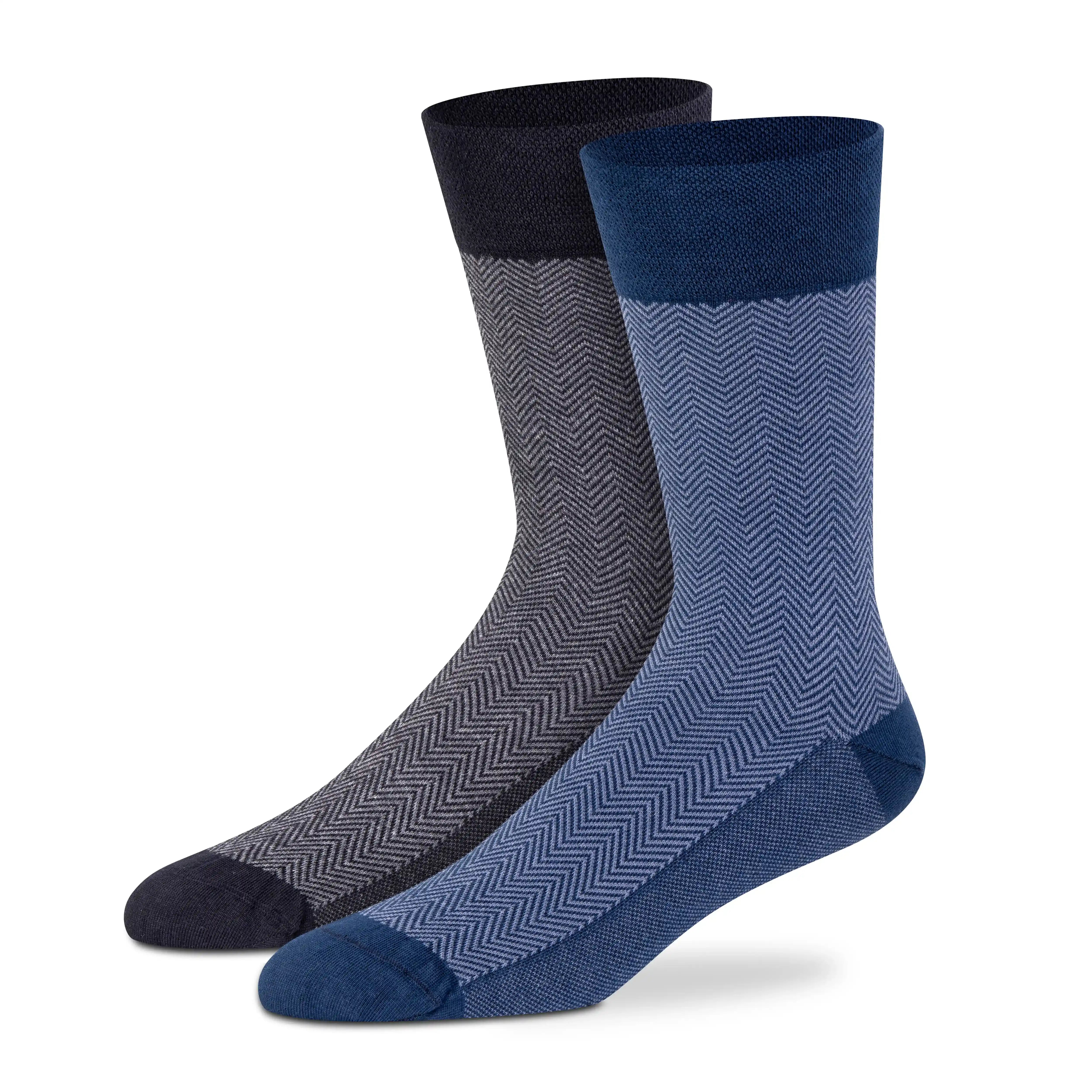 Casual Crew Socks for Men (Pack of 2)