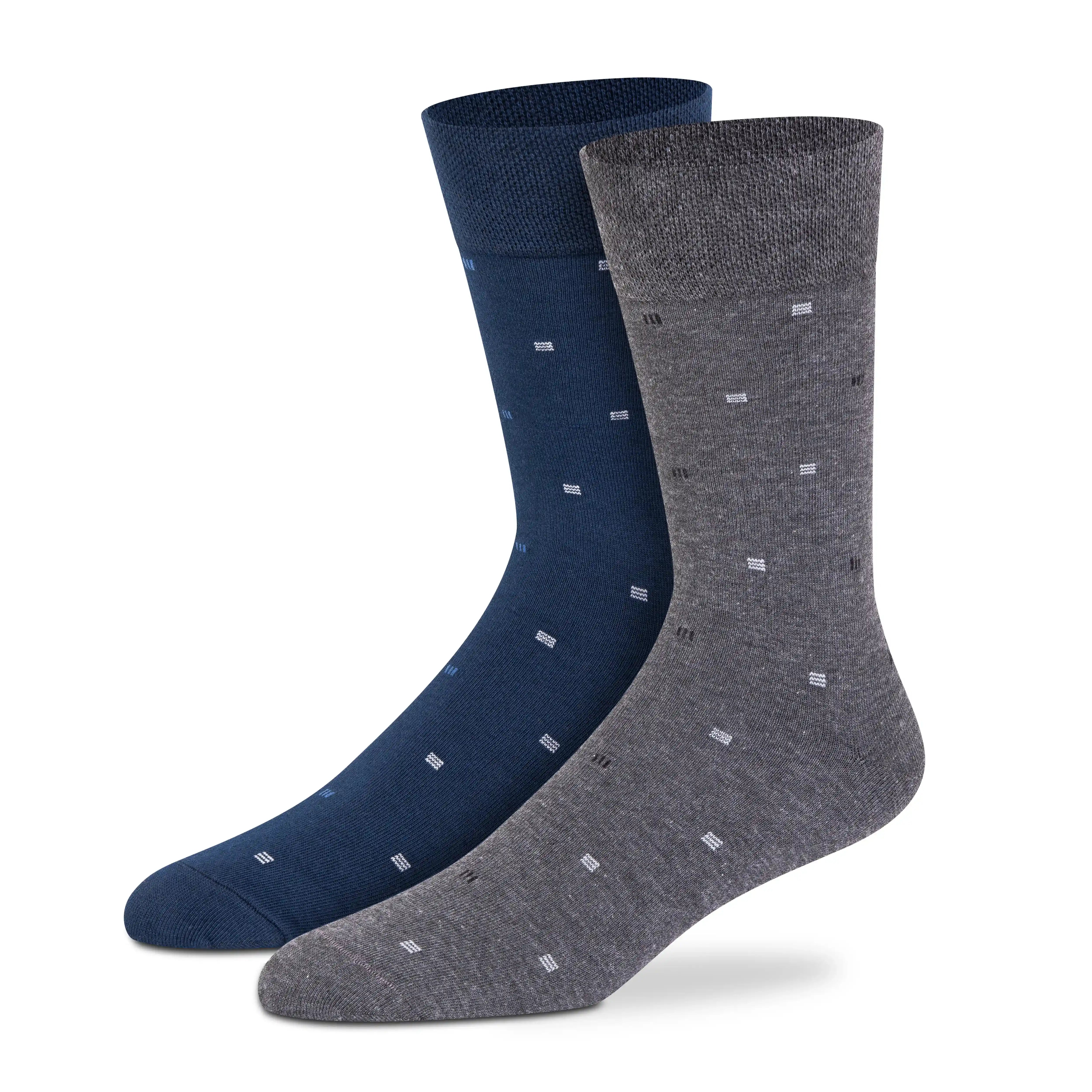 Casual Crew Socks for Men (Pack of 2)