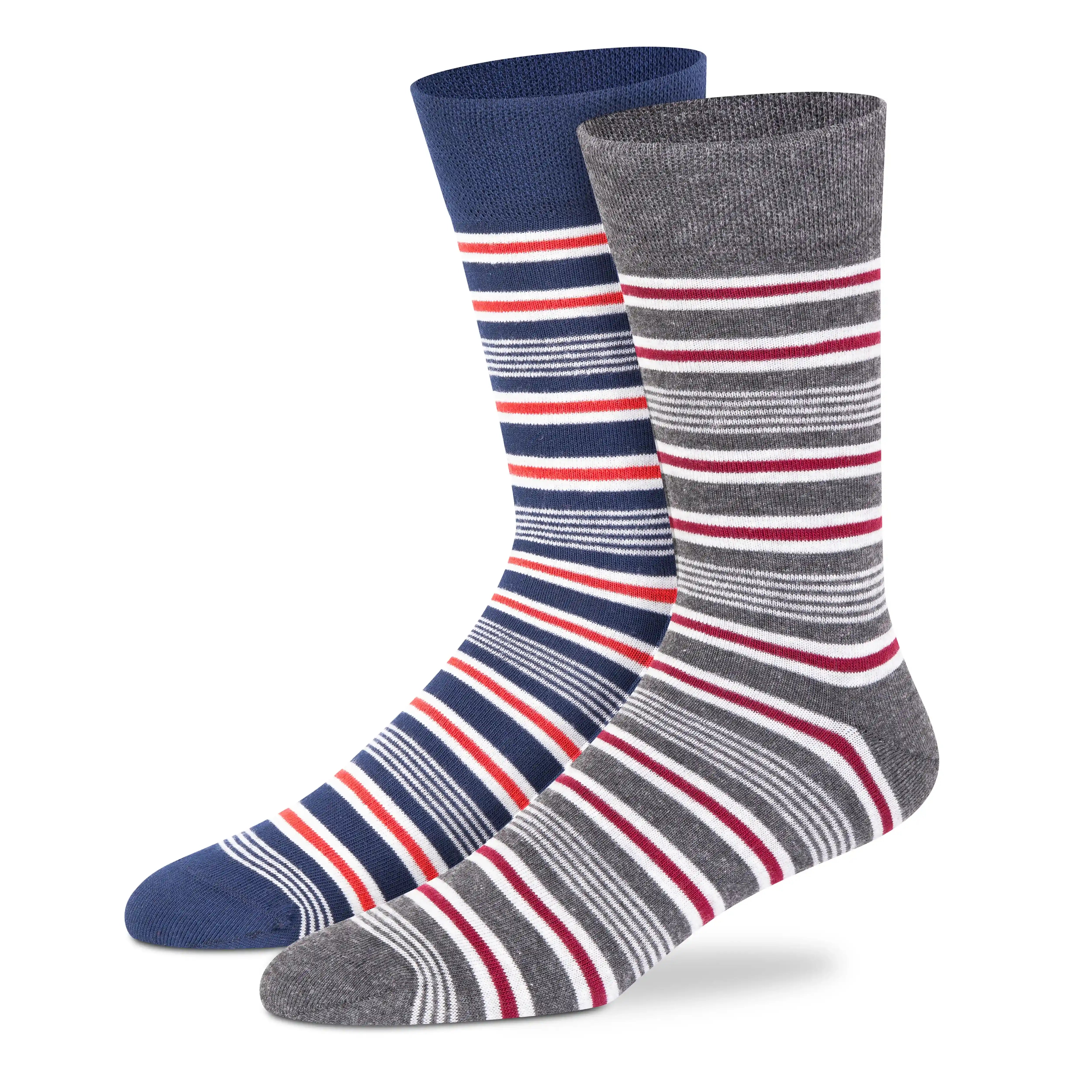 Casual Crew Socks for Men (Pack of 2)