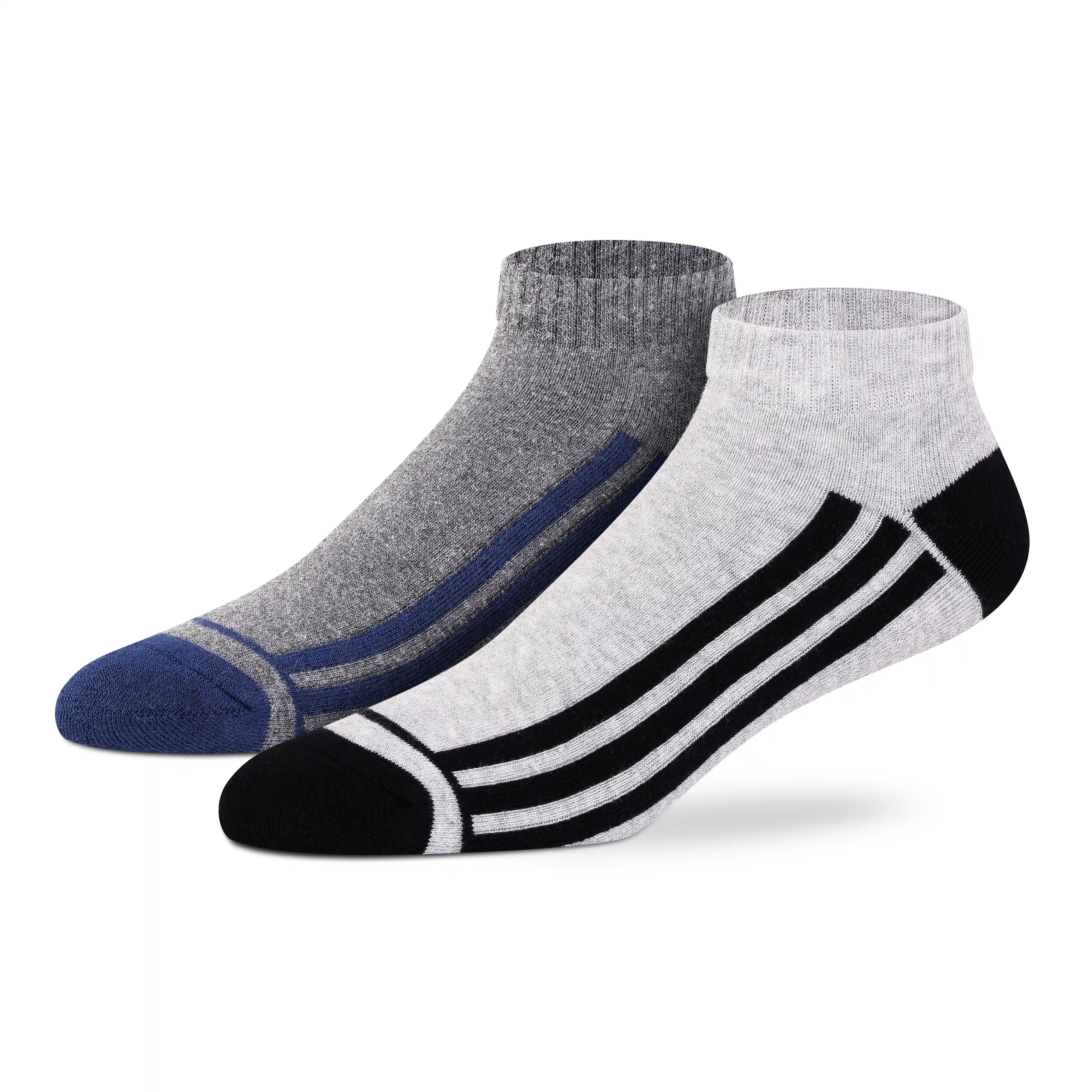 Sports Low-Cut Socks for Men (Pack of 2)