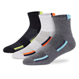 Sports Ankle Socks for Men (Pack of 3)