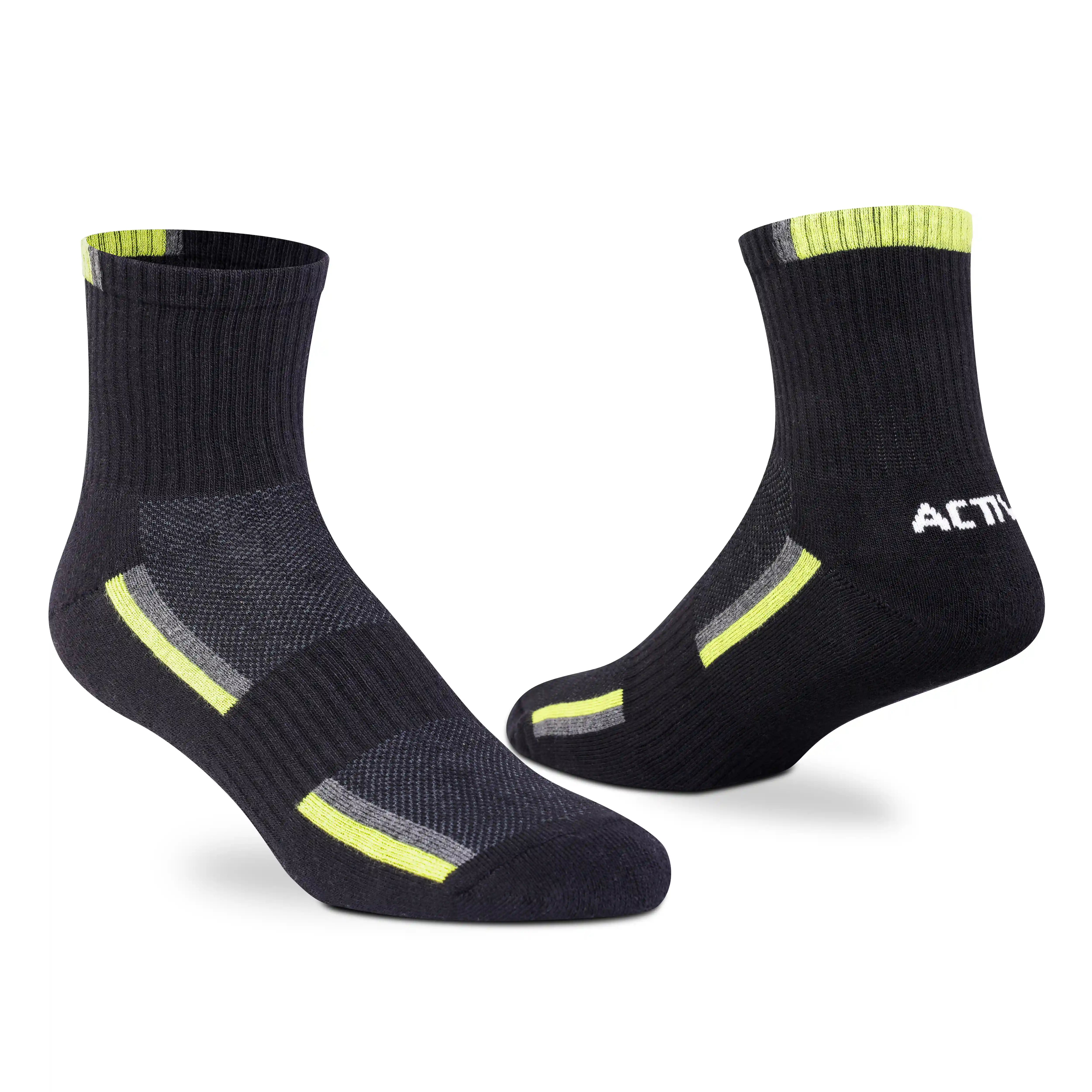 Sports Ankle Socks for Men (Pack of 3)