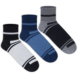 Sports Ankle Socks for Men (Pack of 3)