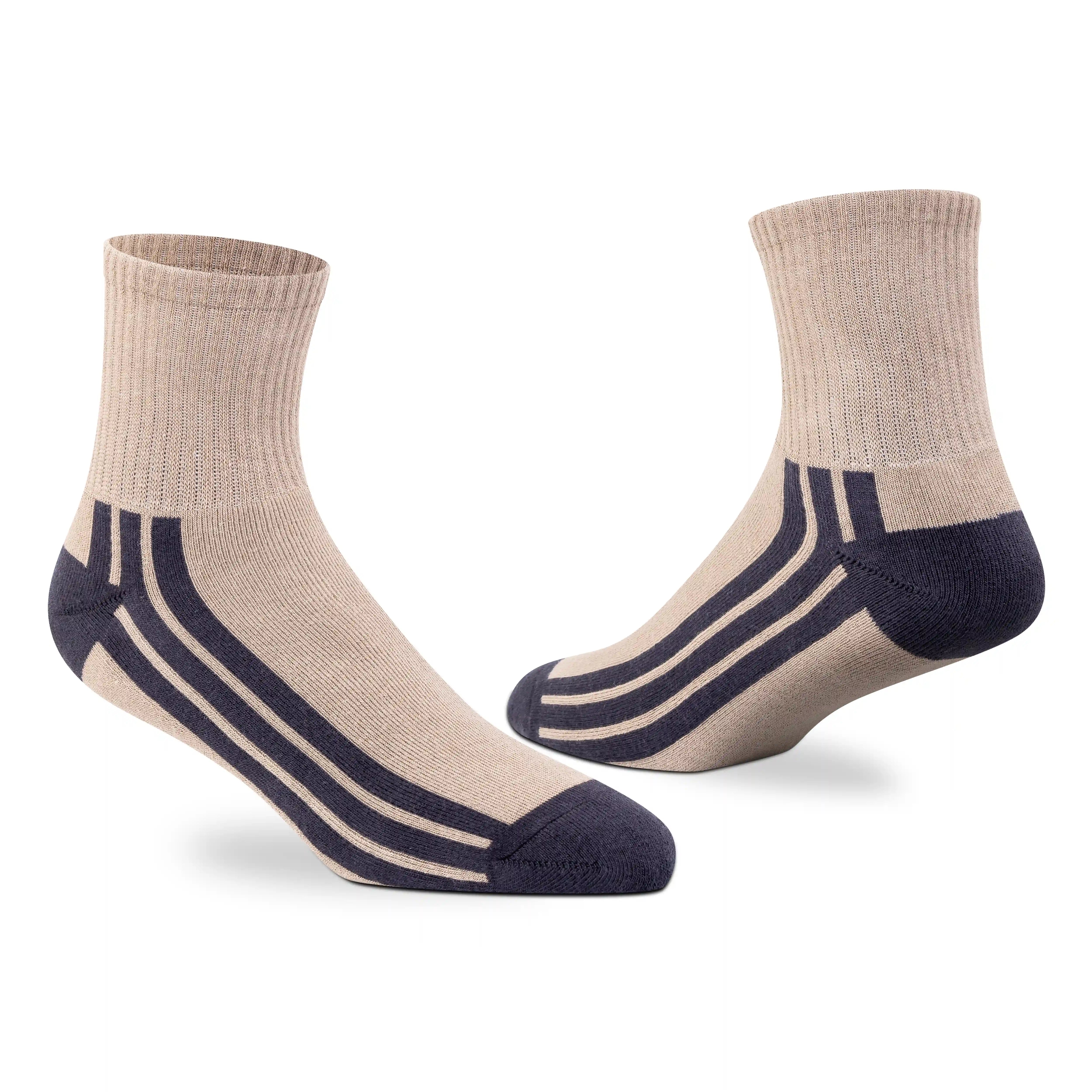 Sports Ankle Socks for Men (Pack of 3)